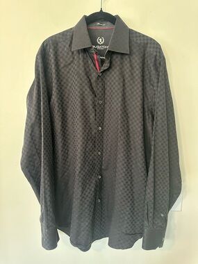 Bugatchi Uomo Men’s Dress Shirt 40L